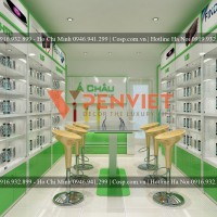 Thiết kế shop điện thoại Á Châu Mobile – Ba Vì